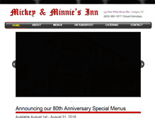 Tablet Screenshot of mickeyandminniesinn.com